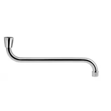   EGYEDI ÁR Aqualine S kifolyócső 310 mm, króm 15S300 Kifutó!
