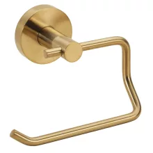  Bemeta Sablo fali WC-papírtartó fedél nélkül 140x95x90 mm, matt arany 160112042