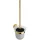 Bemeta Brilo fali WC-kefetartó 95x360x140 mm, arany 161113017