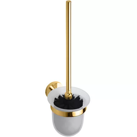 Bemeta Brilo fali WC-kefetartó 95x360x140 mm, arany 161113017