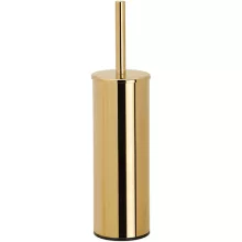   Bemeta Brilo kerek fali WC-kefe tartó 95x380x105 mm, arany 161313060