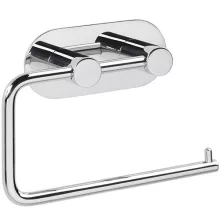 Bemeta Easy fali WC papír tartó 145x42 mm, fényes ezüst.