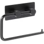 Bemeta Easy fali WC papír tartó 145x42 mm, fekete.