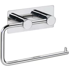 Bemeta Easy fali WC papír tartó 145x42 mm, fényes ezüst.