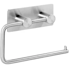 Bemeta Easy fali WC papír tartó 145x42 mm, matt ezüst.
