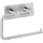 Bemeta Easy fali WC papír tartó 145x42 mm, matt ezüst.
