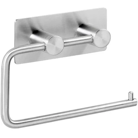 Bemeta Easy fali WC papír tartó 145x42 mm, matt ezüst.
