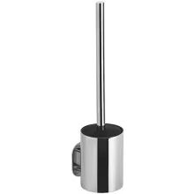 Bemeta Easy WC kefe tartó 80x355 mm, fényes ezüst.