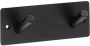 Bemeta Easy fali duplafogas 115x38 mm, fekete.