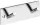 Bemeta Easy fali duplafogas 115x38 mm, fényes ezüst.