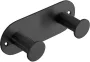 Bemeta Easy fali duplafogas 115x36 mm, fekete.