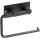 Bemeta Easy fali WC papír tartó 145x42 mm, fekete.