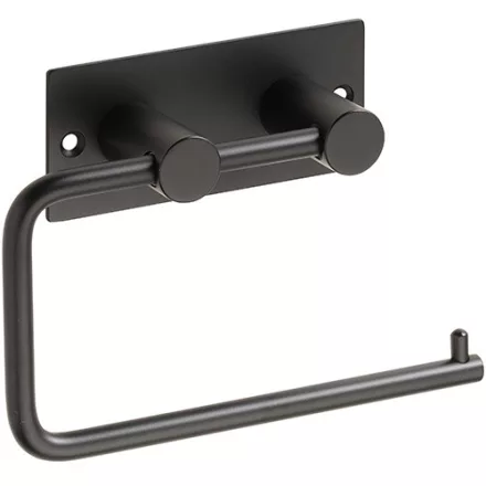 Bemeta Easy fali WC papír tartó 145x42 mm, fekete.