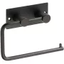 Bemeta Easy fali WC papír tartó 145x42 mm, fekete.