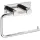 Bemeta Easy fali WC papír tartó 145x42 mm, fényes ezüst.