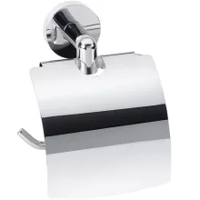 Bemeta Obla fali WC papír tartó fedéllel 136x123 mm, króm.