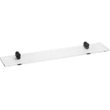 Bemeta Organic Black fali piperepolc 600x40x116 mm, fekete.