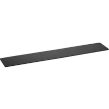 Bemeta Organic Black fali fém piperepolc 600x22x110 mm, fekete.