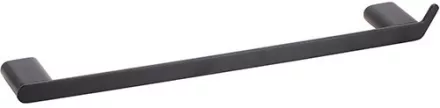 Bemeta Organic Black fali törölközőtartó 455x38x59 mm, fekete.