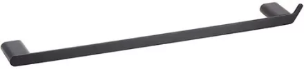 Bemeta Organic Black fali törölközőtartó 555x38x60 mm, fekete.
