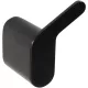 Bemeta Organic Black fali fogas 44x39x58 mm, jobbos/fekete.