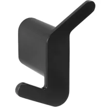 Bemeta Organic fali fogas 2 ággal 68x78x39 mm, jobbos, fekete.