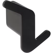 Bemeta Organic fali fogas 2 ággal 68x78x39 mm, balos, fekete.