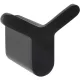 Bemeta Organic Black dupla fogas 68x58x39 mm, fekete.