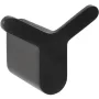 Bemeta Organic Black dupla fogas 68x58x39 mm, fekete.