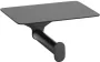 Bemeta Organic Black fali WC papírtartó polccal 150x75x110 mm, fekete.