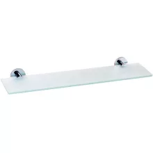 Bemeta Circum fali üvegpolc 520x136 mm, króm.