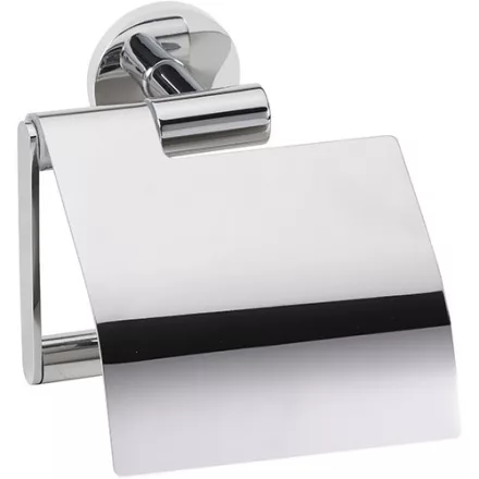 Bemeta Circum WC papír tartó fedéllel 137x55x140 mm, króm.
