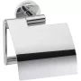 Bemeta Circum WC papír tartó fedéllel 137x55x140 mm, króm.