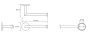 Bemeta Circum fali WC papír tartó 170x80 mm, jobbos/króm.