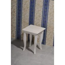   Sapho Retro fa fürdőszobai szék 33x45x33 cm, antik fehér 1683