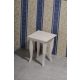 Sapho Retro fa fürdőszobai szék 33x45x33 cm, antik fehér 1683