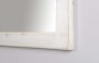 Sapho Retro fa keretes tükör 89x115 cm, antik fehér 1687