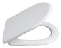 Sapho Lena WC-ülőke Soft Close, Inox pánttal, fehér 1703-113