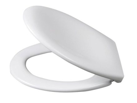 Sapho Adina WC ülőke, Inox pántokkal, Soft-Close, fehér 1703-322