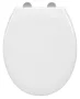 Sapho Adina WC ülőke, Inox pántokkal, Soft-Close, fehér 1703-322