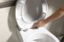 Sapho Adina WC ülőke, Inox pántokkal, Soft-Close, fehér 1703-322