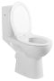 Sapho Adele WC-ülőke, Soft Close, SLIM, thermoplastic/fehér 1703-356