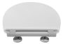 Sapho Adele WC-ülőke, Soft Close, SLIM, thermoplastic/fehér 1703-356