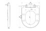 Sapho LISA WC-ülőke Soft Close, duroplast, fehér 1703-746