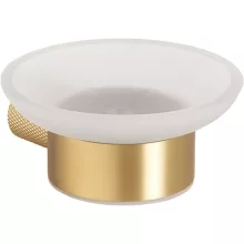 Bemeta Auria fali szappantartó, matt arany kivitelben