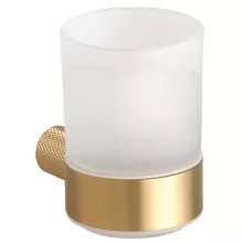 Bemeta Auria fali fogkefetartó pohár, matt arany kivitelben