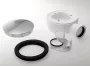 Polysan extra vékony zuhanytálca szifon 90 mm, króm 1722C