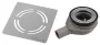 Polysan Flexia Geberit zuhanytálca szifon 90 mm, DN40, inox 17731