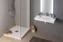 Polysan Flexia Geberit zuhanytálca szifon 90 mm, DN40, inox 17731