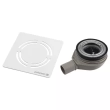   Sapho Flexia Geberit zuhanytálca szifon 90 mm, DN40, fehér 17741